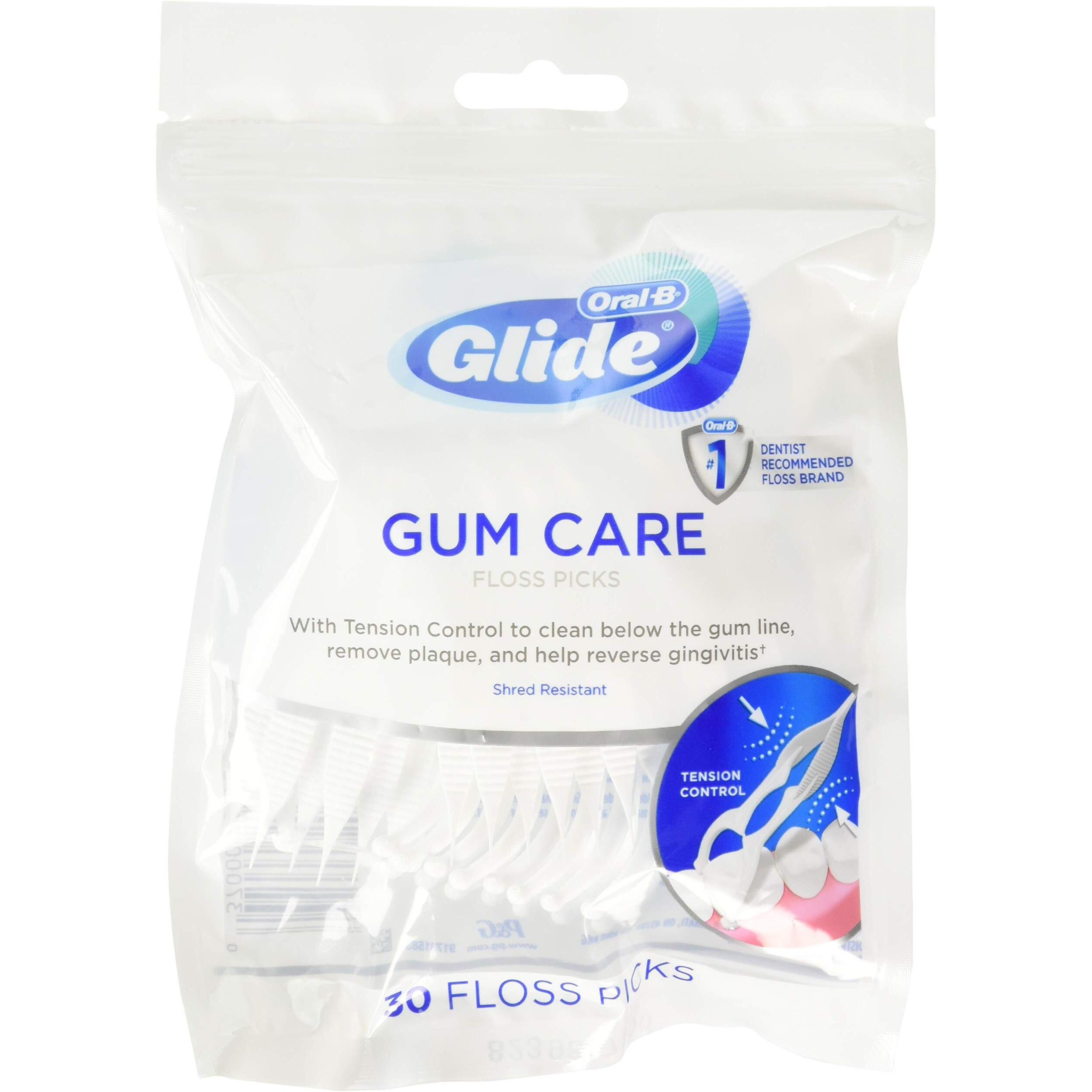Glide Pro-Health Advanced Floss Picks 30 Ea,30 Count (Pack of 2)