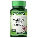Nature's Truth Valerian Root Capsules | 2400mg | 90 Count | Non-GMO & Gluten Free Supplement