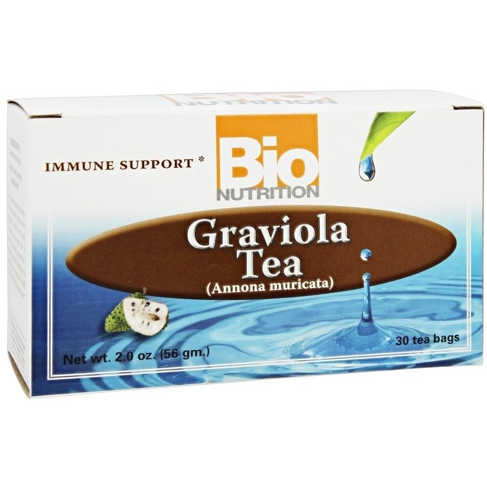 BIO NUTRITION INC. Graviola Tea 30 Bag, 0.02 Pound