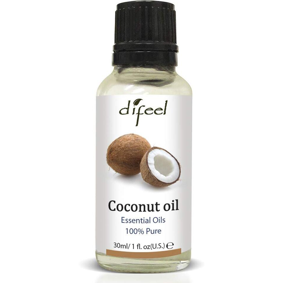 Difeel Essential Oils 100% Pure Extra Premium Grade Coconut Oil 1 ounce