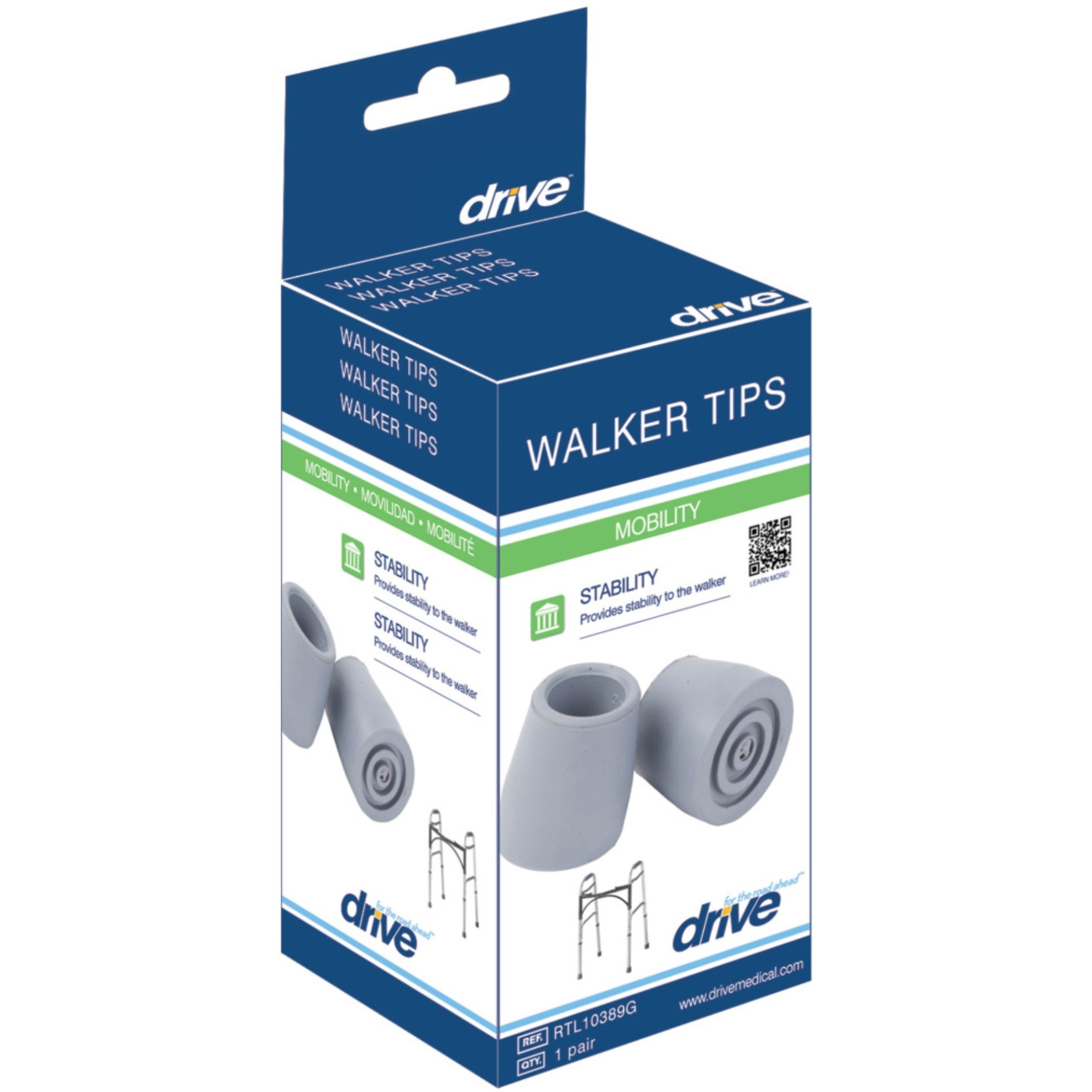 Utility Replacement Tip, 1", Gray