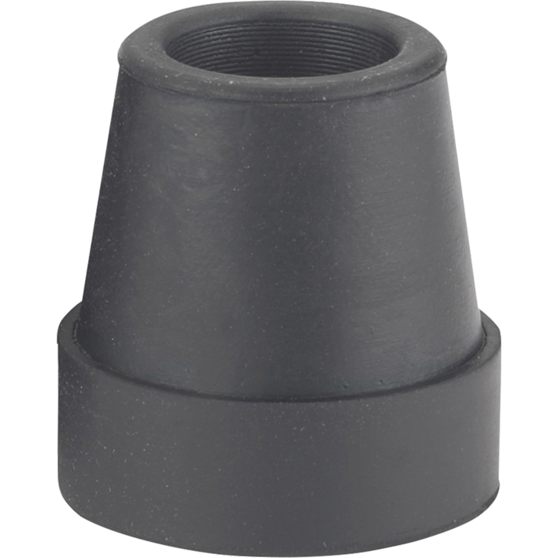 Drive Medical Base Quad Cane Tips, 3/4 Inch, Black