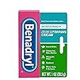Benadryl Extra Strength Itch Stopping Anti-Itch Cream with Histamine Blocker, Diphenhydramine HCl Topical Analgesic & Zinc Acetate Skin Protectant for Relief from Most Outdoor Itches, 1 oz