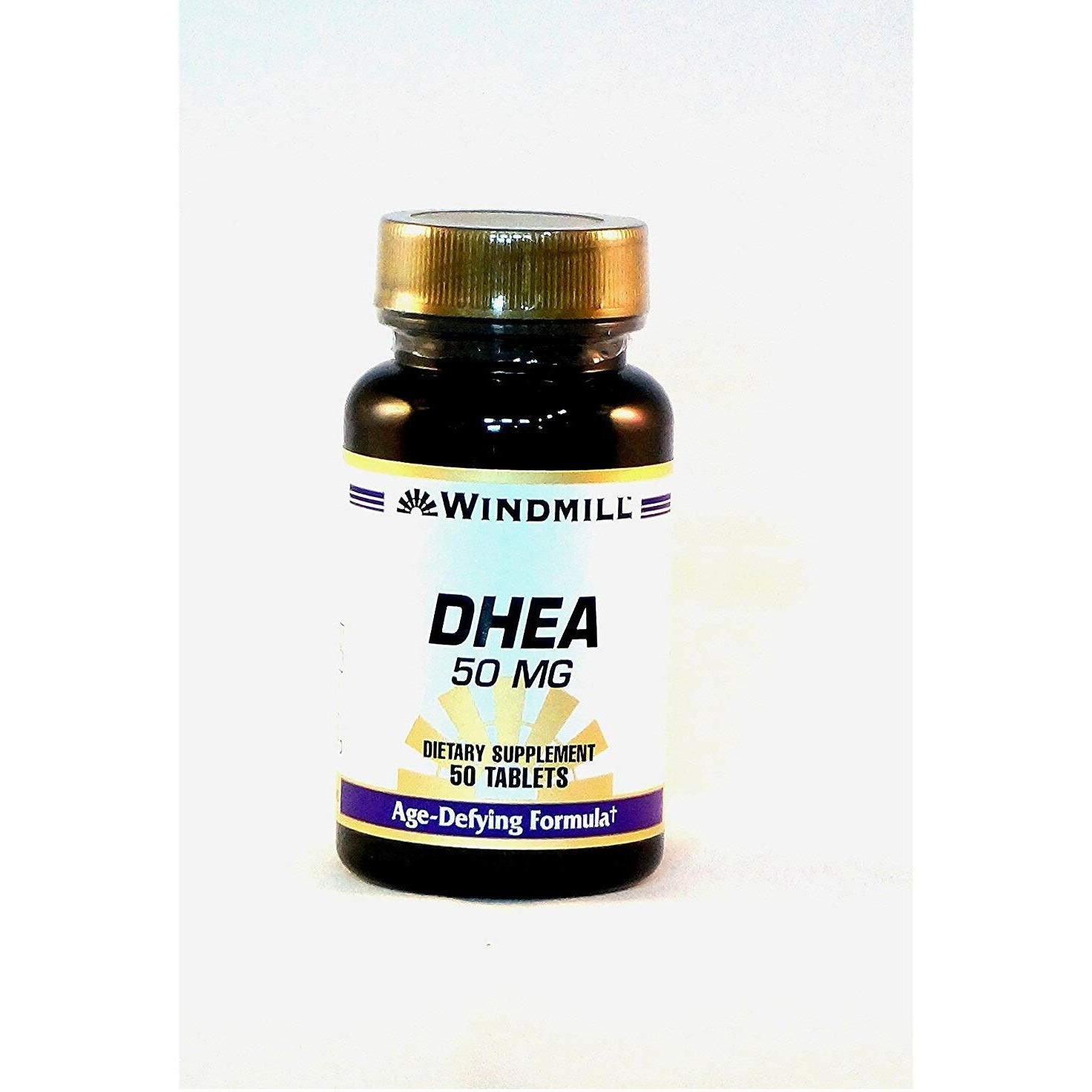 DHEA (Dehydroepiandrosterone) 50mg, 50 tab/bottle, Pack of 2