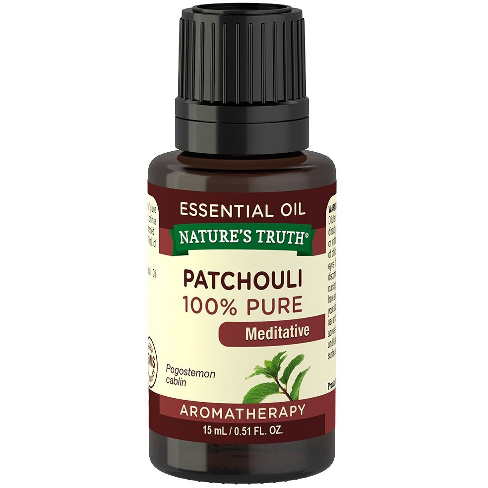 Natures Truth Essential Oil, Patchouli, 0.51 Fluid Ounce