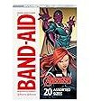Band-Aid Brand Adhesive Bandages for Minor Cuts and Scrapes, Featuring Marvel Avengers Characters for Kids, Assorted Sizes 20 ct