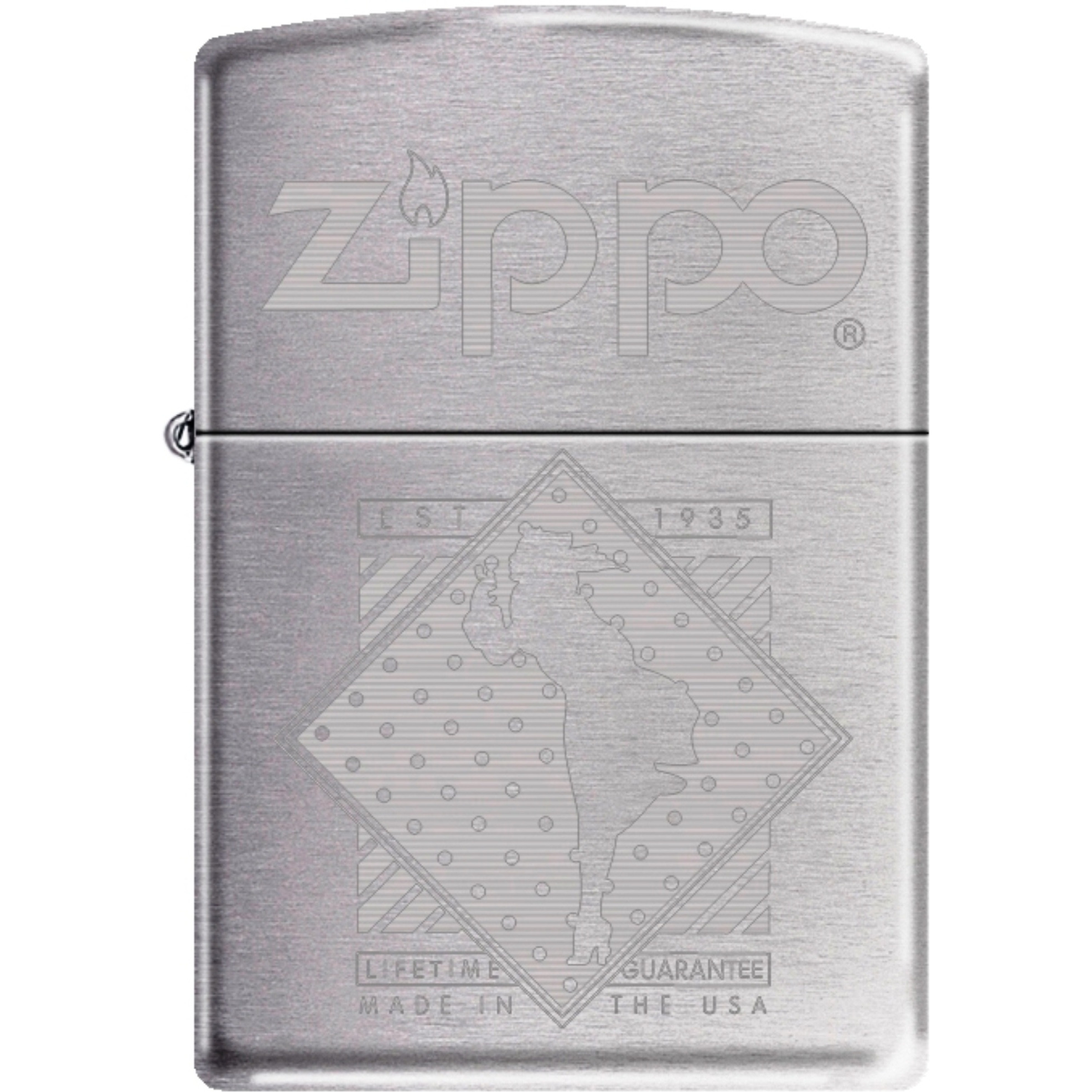 205AE184423 - Zippo Procut Windy in a Diamond w/Zippo  Windproof Lighter