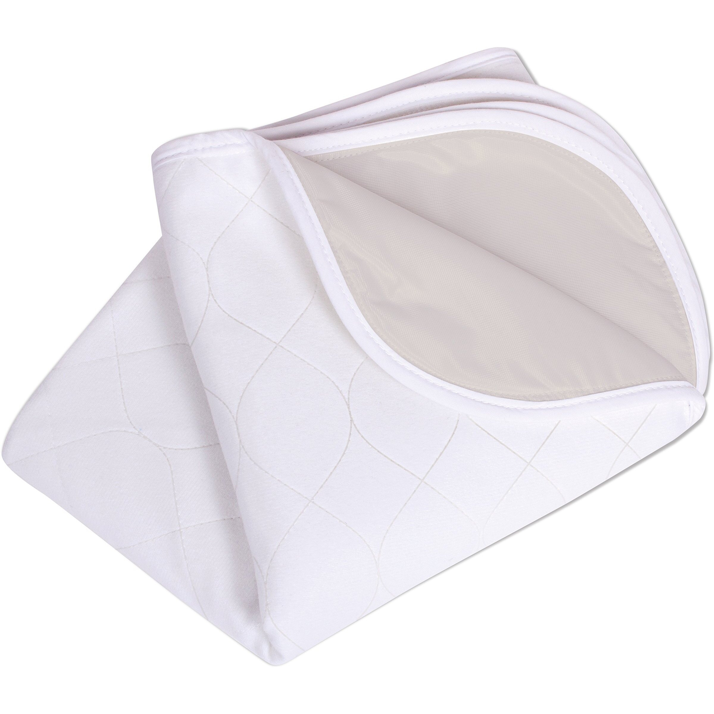 Carex Washable Waterproof Incontinence Pad - Chair Protector and Sofa Cover - 21 Inches x 22 Inches