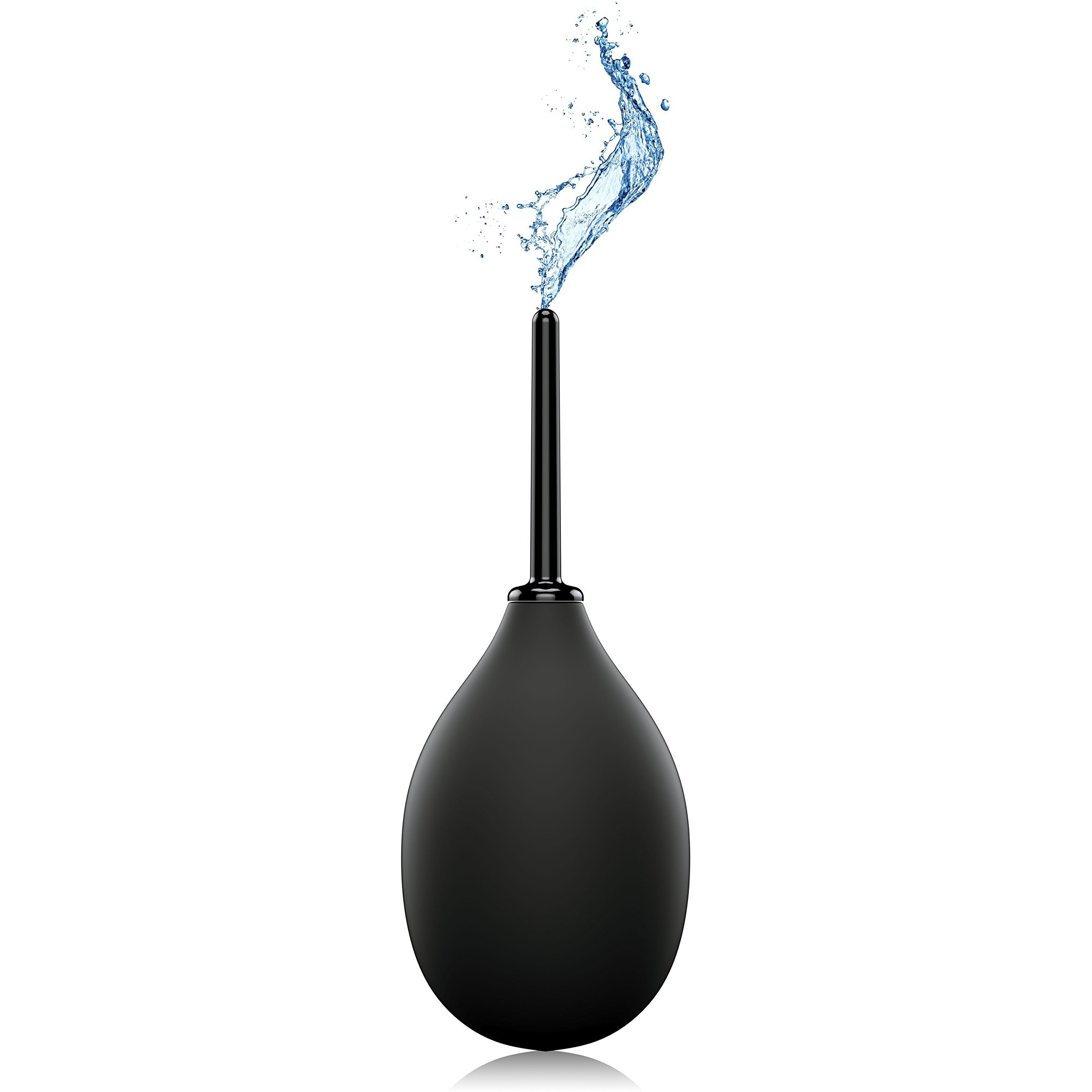 Ergoflo Impulse Black Anal Douche(D0102H7TD2W.)