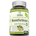 Herbal Secrets Boswellia Serrata Extract (65% Boswellic Acids) 600 mg 120 Capsules Supplement - Non-GMO - Gluten Free