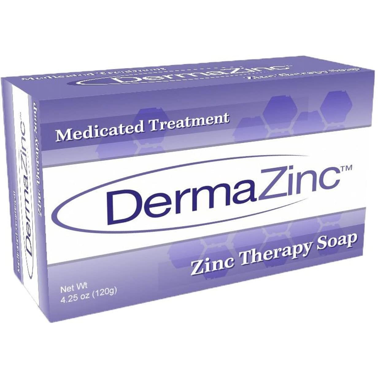 DermaZinc Therapy Soap, Zinc Soap for Skin, Skin Disorder Relief Soap for Psoriasis, Dermatitis, Eczema, and Other Skin Condition Symptoms
