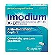 Imodium A-D Diarrhea Relief Caplets, Loperamide HCl Anti-Diarrheal Medicine, 6 ct.