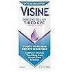Visine Dry Eye Relief Tired Eye Lubricant Eye Drops, Moisturizing & Soothing Sterile Drops for Irritated, Dry & Tired Eyes Due to Screen Time Irritation, Polyethylene Glycol, 0.5 fl. oz