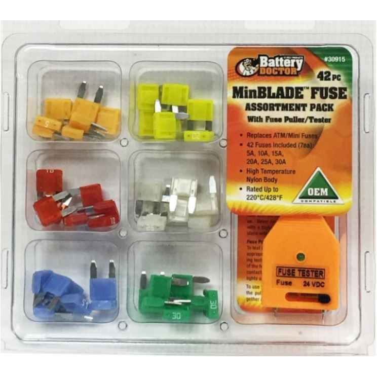 42PC MINBLADE  FUSE KIT