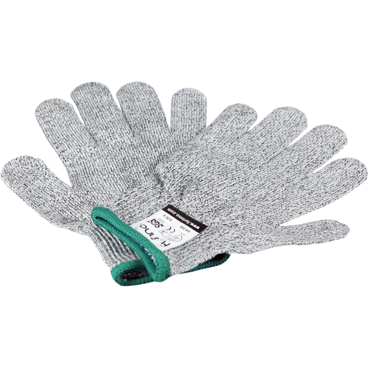 Furinno DaPur FKG508 Cut Resistant High Performance Level 5 Protection Gloves, Food Grade, Small