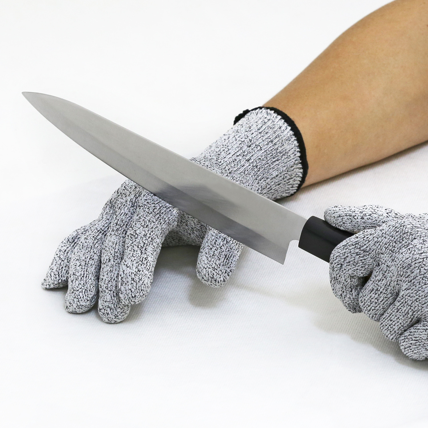 Furinno DaPur FKG508 Cut Resistant High Performance Level 5 Protection Gloves, Food Grade, Small