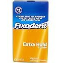 Fixodent Denture Adhesive Powder Extra Hold 2.70 oz (Pack of 5)