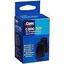 Carex Health Brands Fga71800 3/4" Black Cane Tips 2 Count