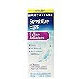 Bausch & Lomb Sensitive Eyes Plus Saline Solution, 12 Oz (Pack of 2)