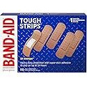BAND-AID Brand TOUGH STRIPS Bandages ALL ONE SIZE, 60 COUNT