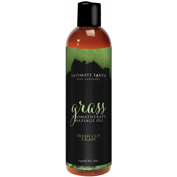 Intimate Earth Grass Massage Oil 8oz(D0102H59HWA.)