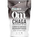 Om Mushroom Superfood Chaga Organic Mushroom Powder, 3.5 Ounce, 50 Servings, US Grown, Sacred Antioxidants & Immune Support, Superfood Mushroom Supplement