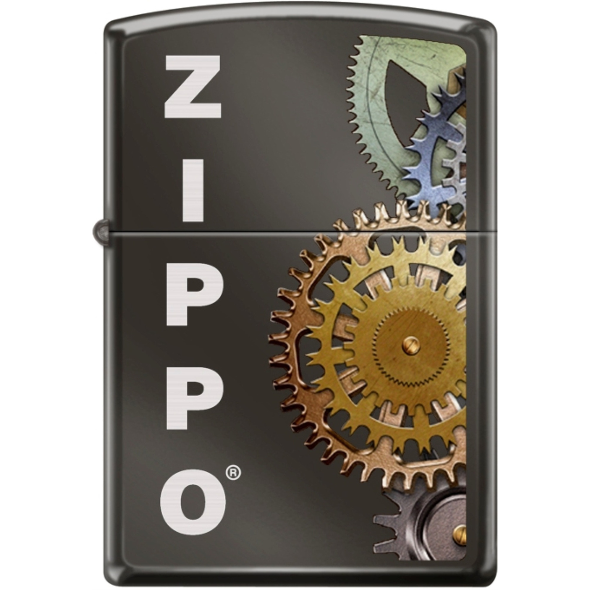 150CI403614 - ZIPPO PROCUT Gears Black Ice