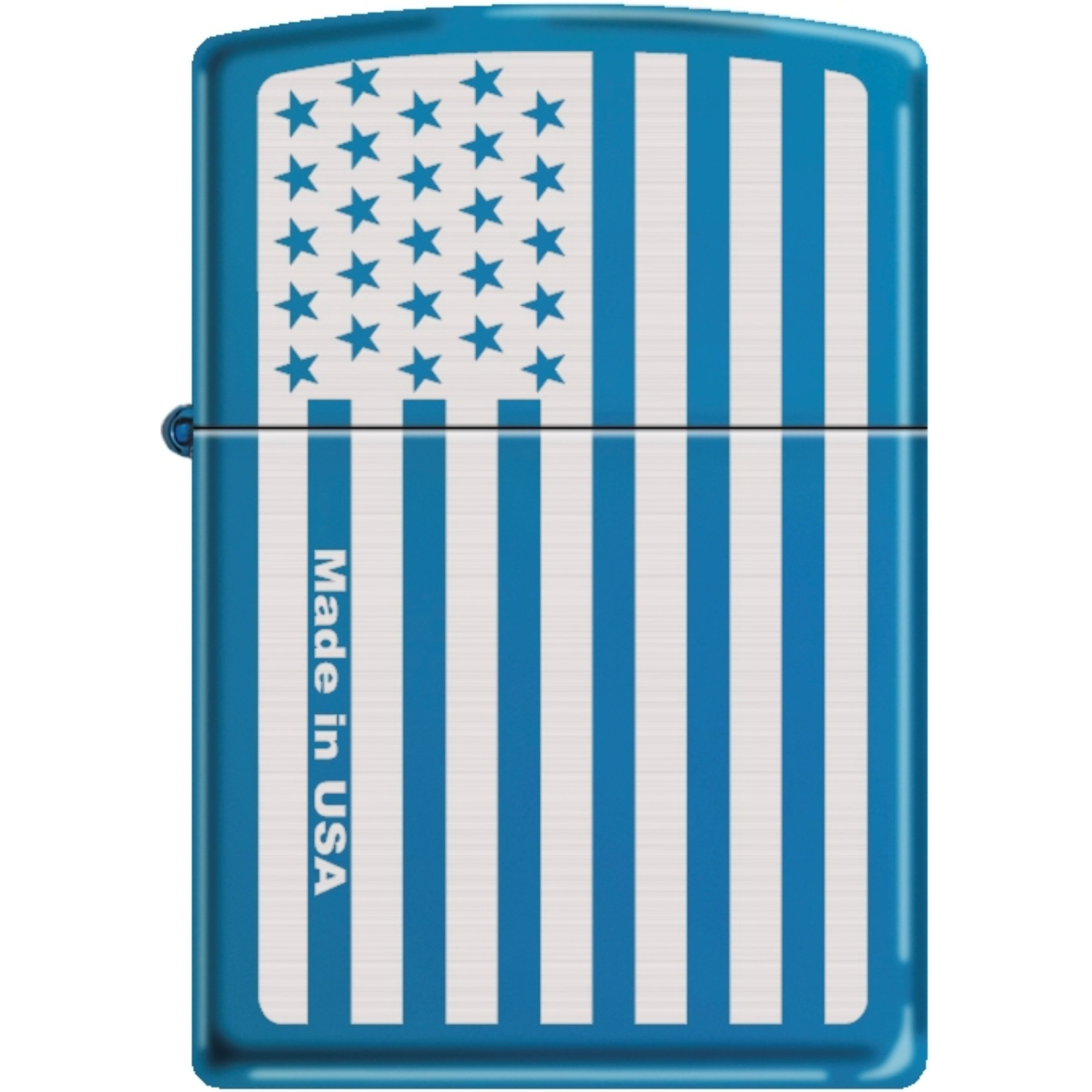 20446MP325235 - ZIPPO PROCUT Flag Sapphire Blue