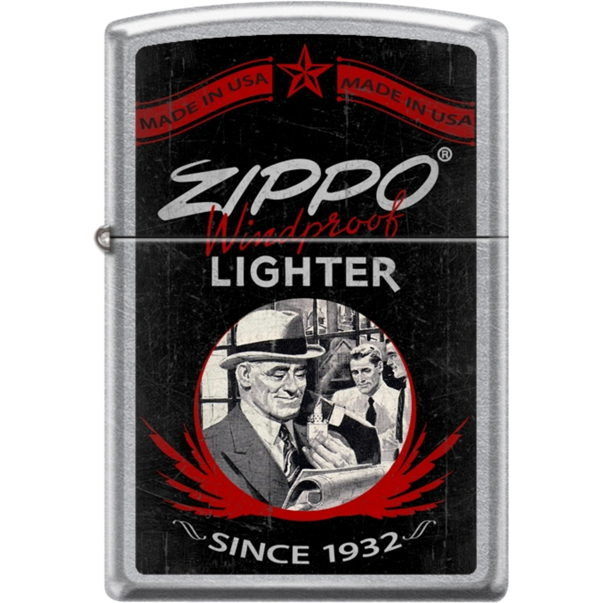 207CI402083 - ZIPPO PROCUT Since 1932 Street Chrome