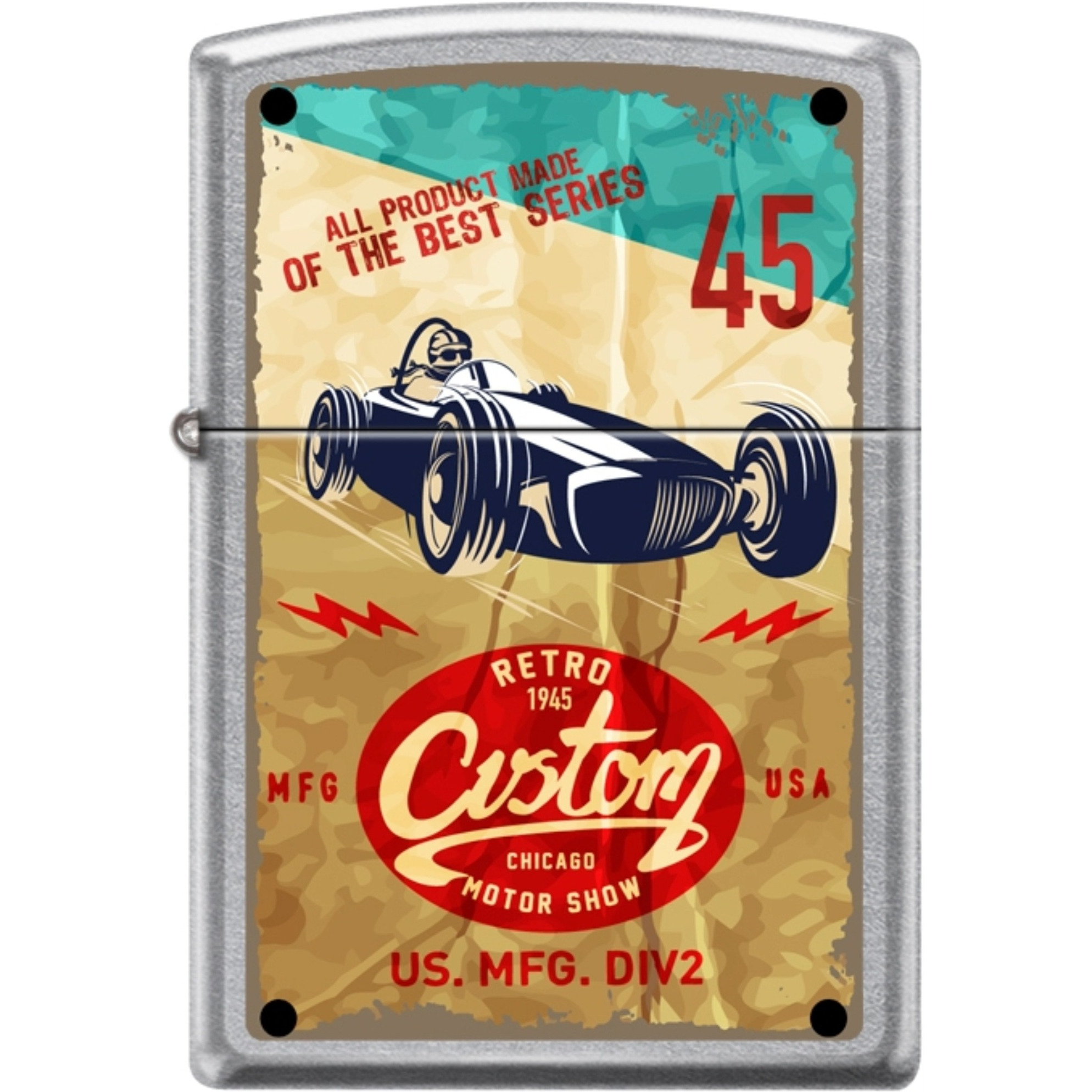 207CI403725 - ZIPPO PROCUT Motor Show Street Chrome