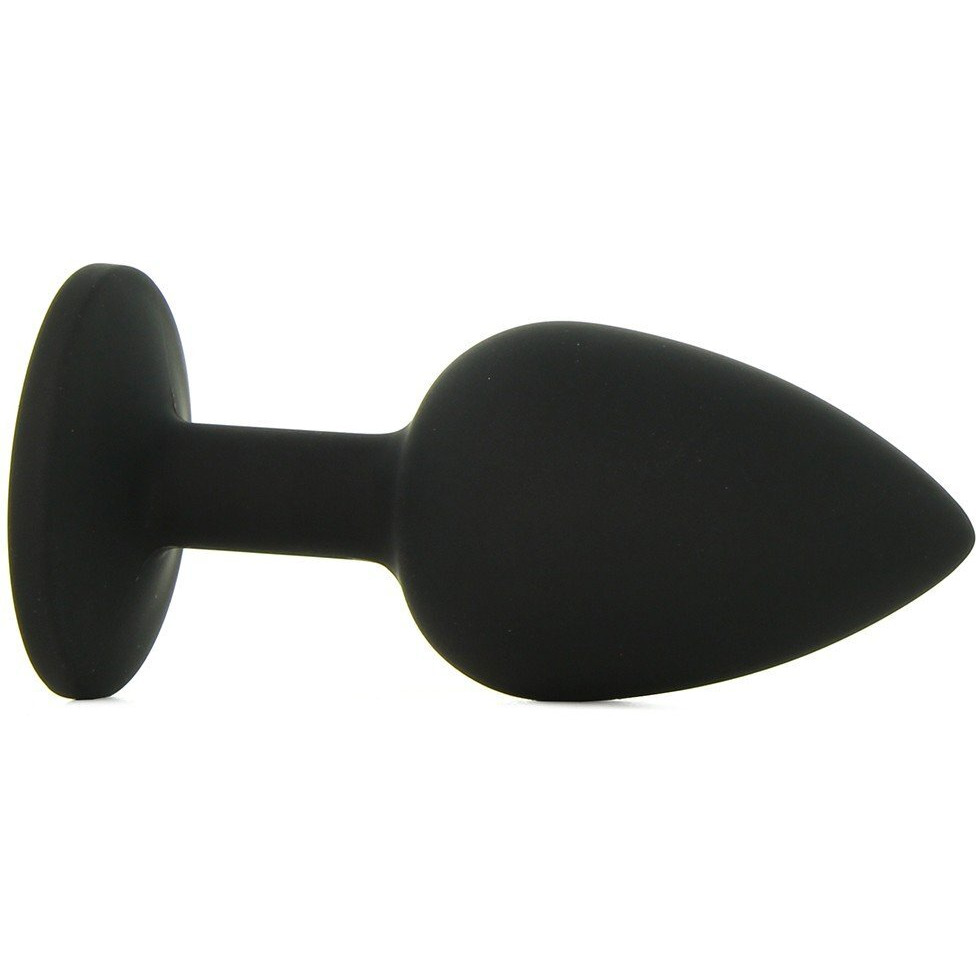 Booty Bling Small Black Plug Pink Stone(D0102H5G4UW.)