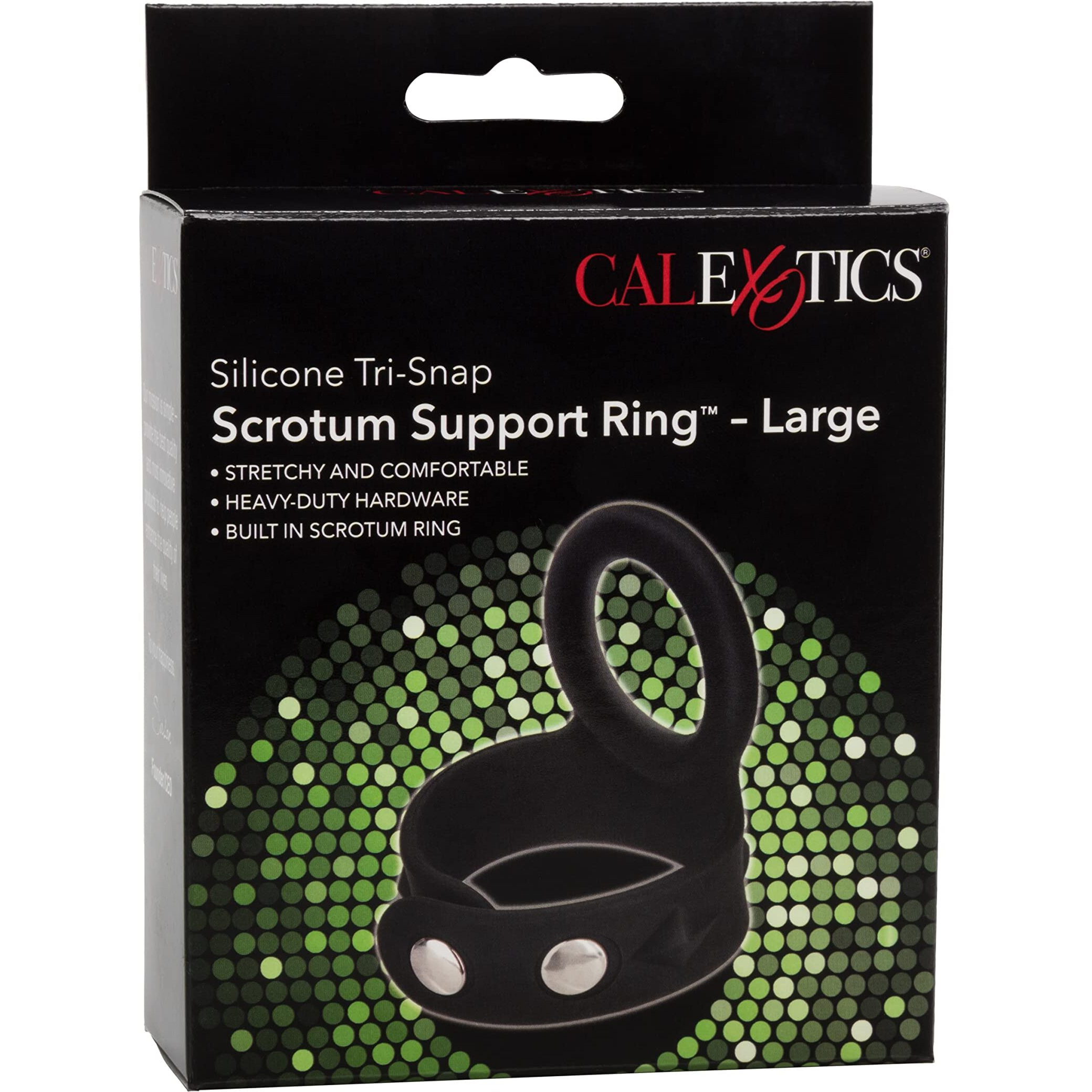 TRI SNAP SCROTUM SUPPORT RING LARGE SILICONE