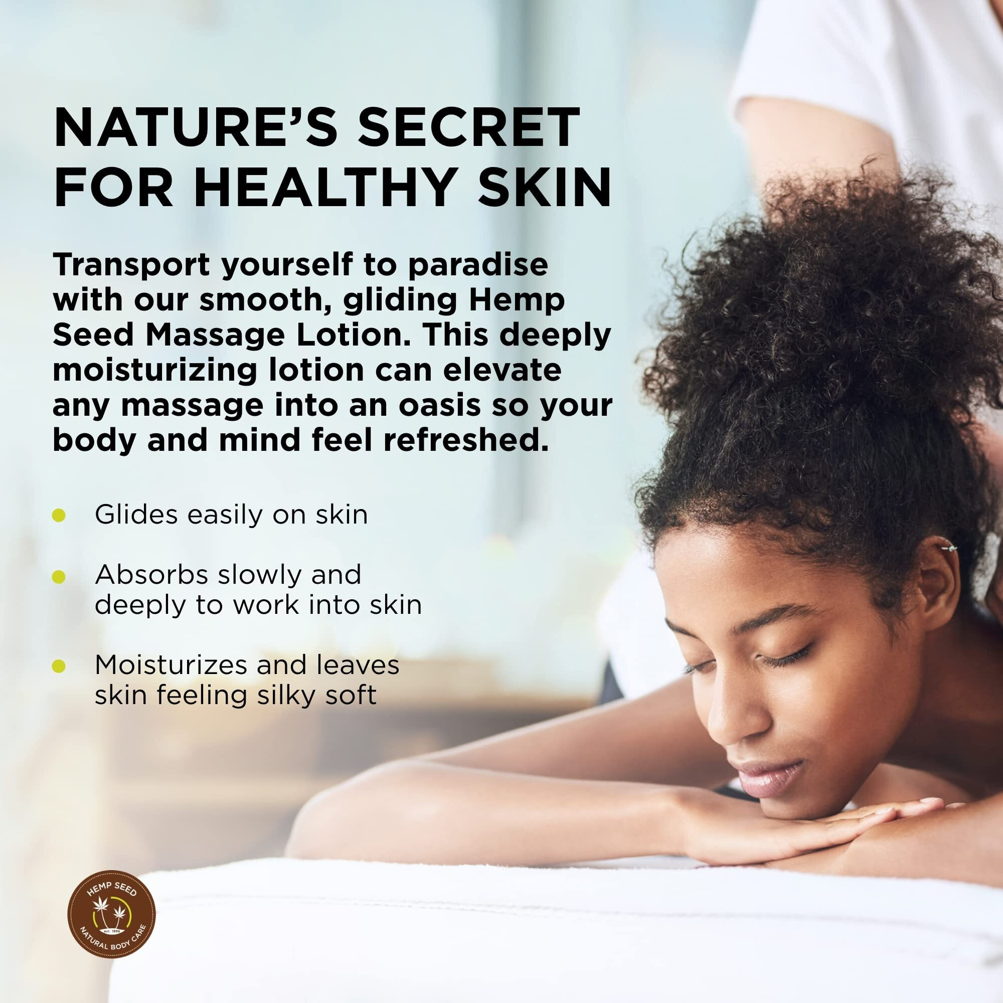 Earthly Body Hemp Seed Massage Lotion Lavender 8oz(D0102H5G4ZY.)