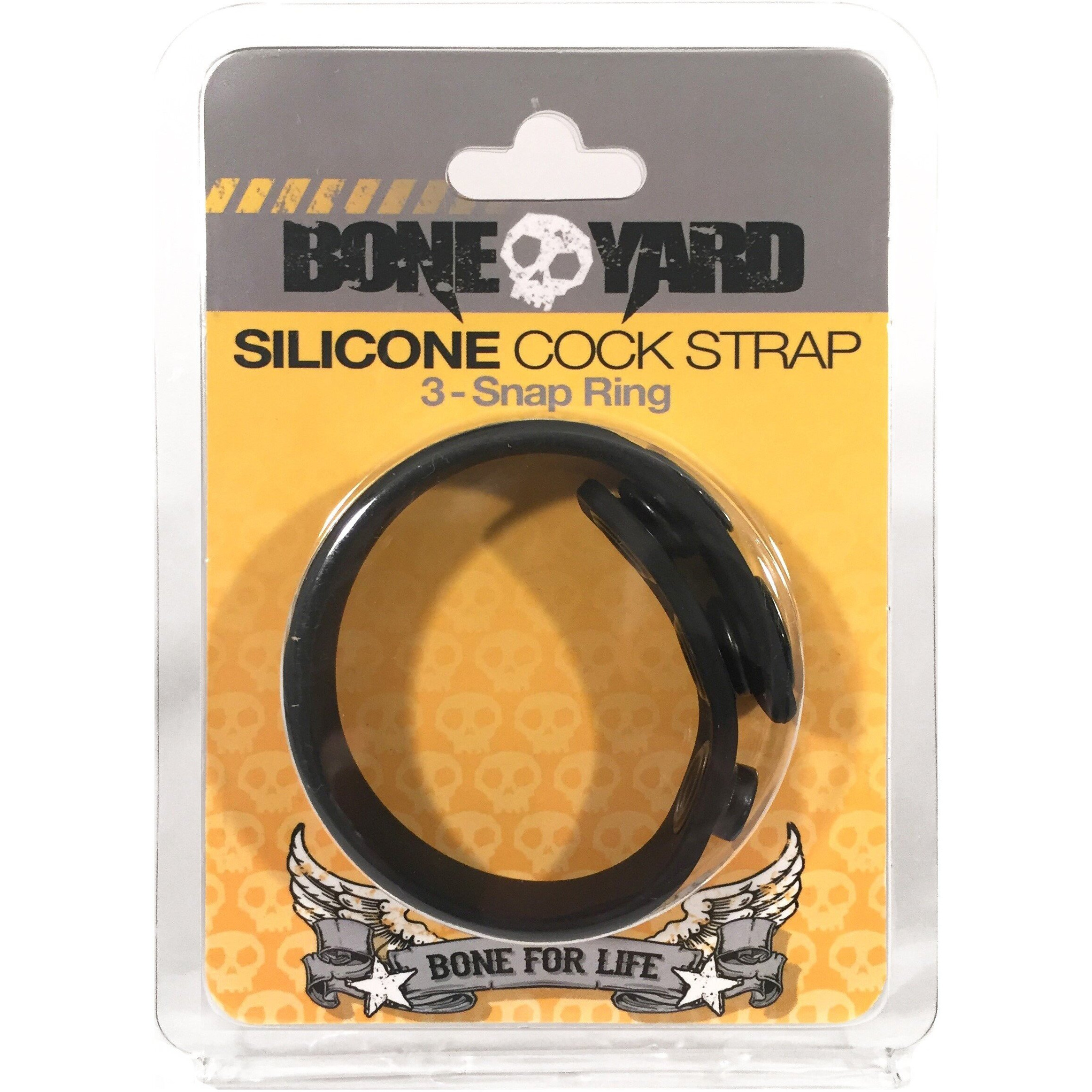 Boneyard Silicone Cock Strap Black(D0102H5QCEV.)
