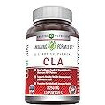 Amazing Formulas CLA 1250 Mg Supplement - Supports Healthy Weight Management - Promotes Lean Mass Muscles - Promotes Metabolism & Immune Health (120 Softgels) (Non-GMO,Gluten Free)