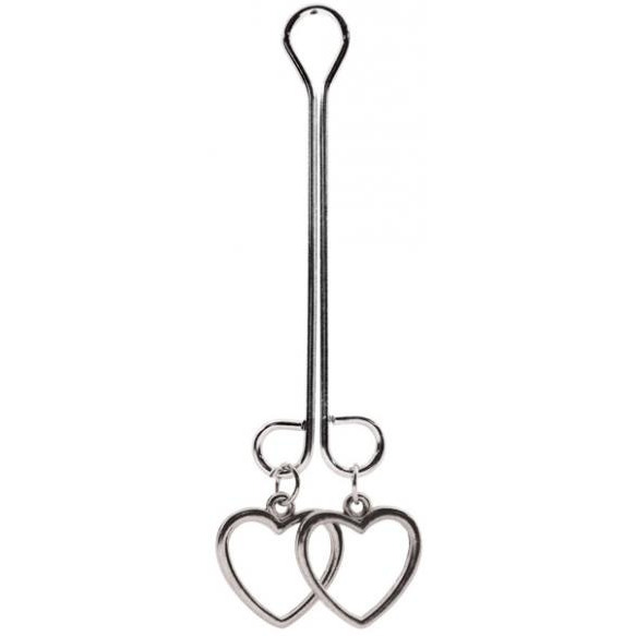 Bijoux De Cli Clit Clamp Double Loop Heart Charms(D0102H5JIB7.)