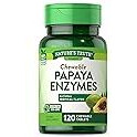 Nature's Truth Papaya Enzyme Chewable Tablets | 120 Count | Vegetarian, Non-GMO & Gluten Free Supplement for Digestion | Natural Tropical Flavor