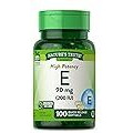 Nature's Truth Vitamin E Softgels | 200 IU | 100 Softgels | Non-GMO & Gluten Free Supplement