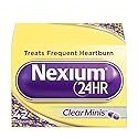 Nexium 24HR ClearMinis Acid Reducer Heartburn Relief Delayed Release Capsules For All-Day And All-Night Protection From Frequent Heartburn, Heartburn Medicine With Esomeprazole Magnesium - 42 Count