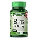 B12 Vitamin Tablets | 1000 mcg | 220 Count | Non-GMO & Gluten Free Supplement | by Nature's Truth