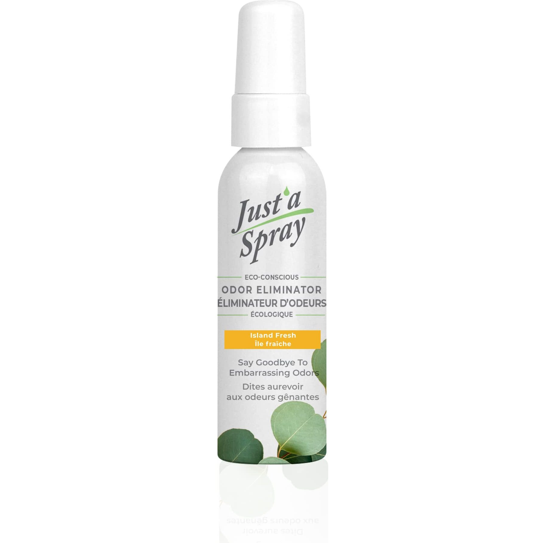 Just a Spray Odor Eliminator - Island Fresh by Prelam for Unisex - 1.85 oz Spray