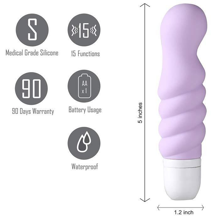 CHLOE SILICONE G SPOT LAVENDER
