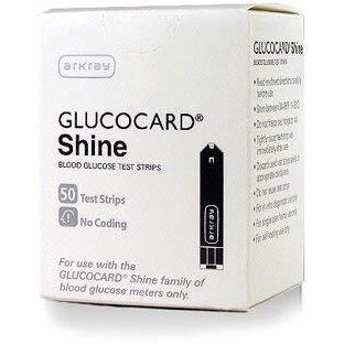 CJ542050BX - GLUCOCARD Shine Blood Glucose Test Strip (50 Count)