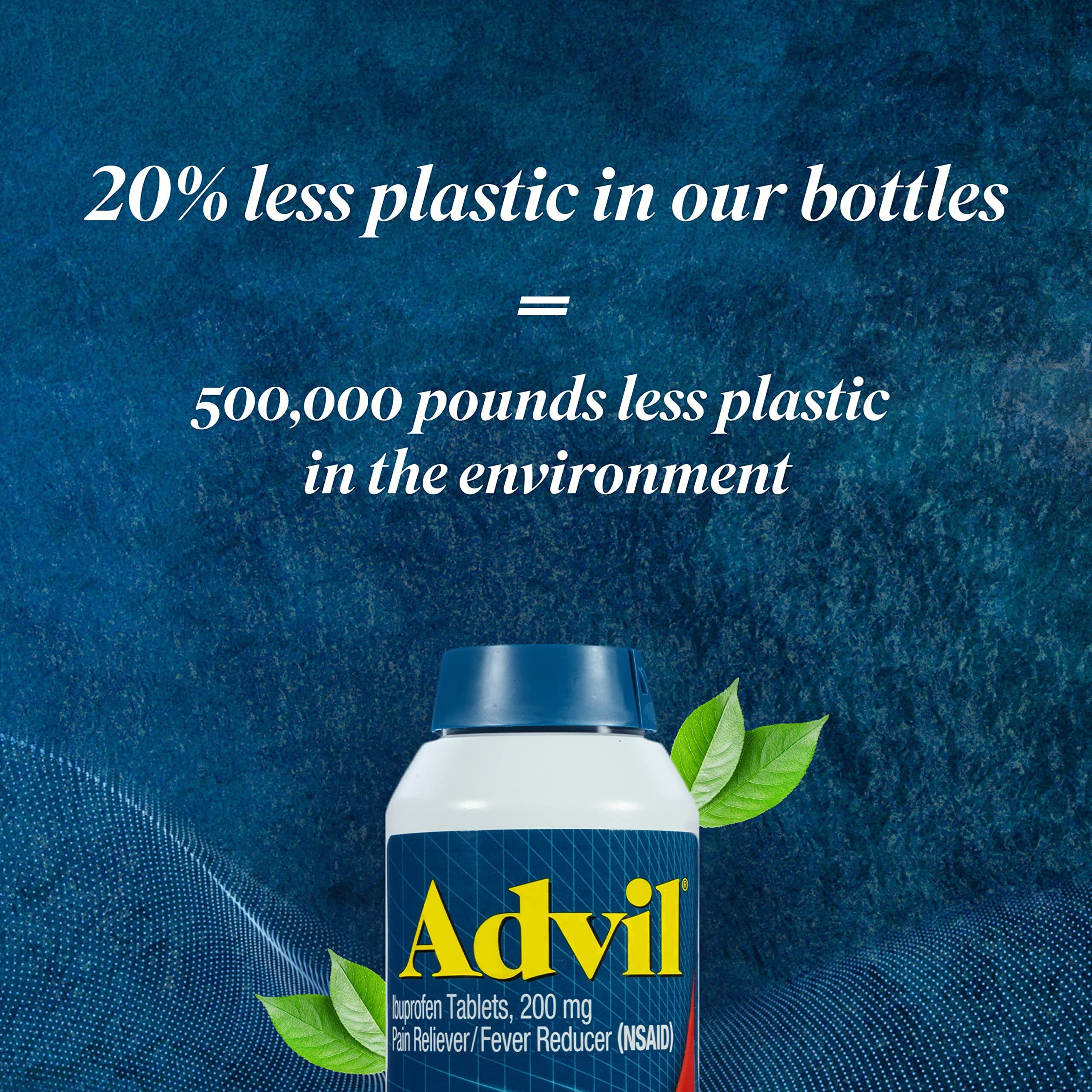 Advil Liqui-Gels Minis Pain Reliever and Fever Reducer, Pain Medicine for Adults with Ibuprofen 200mg for Pain Relief - 80 Liquid Filled Capsules