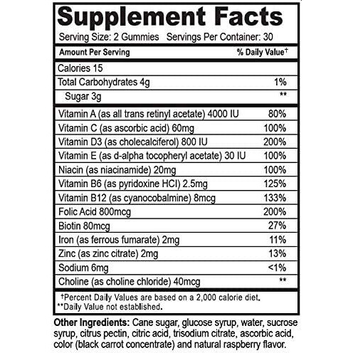 Yum Vs - Multivitamin Adults Iron - 1 Each - 60 ct(D0102H5NIKX)