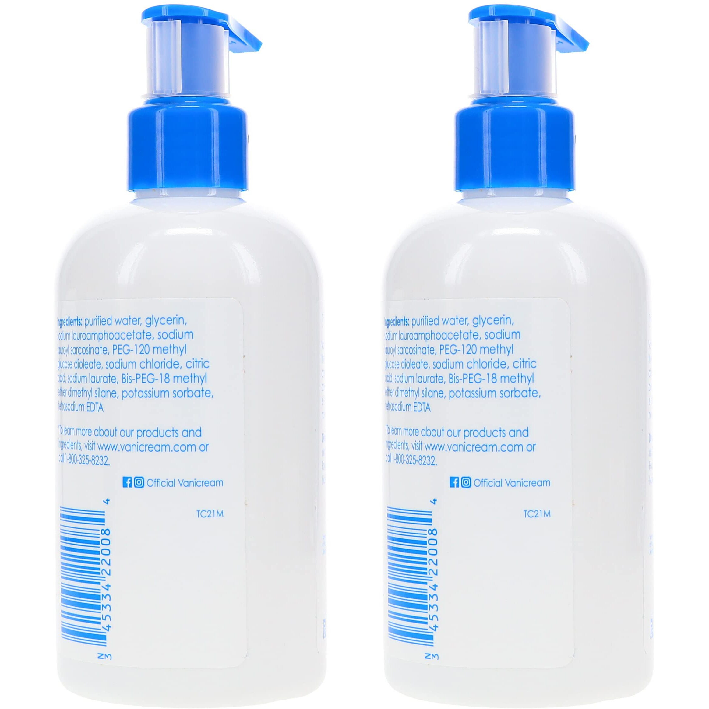 Free & Clear Liquid Cleanser 8 Ounces each, 16 Fl Oz, (Pack of 2)