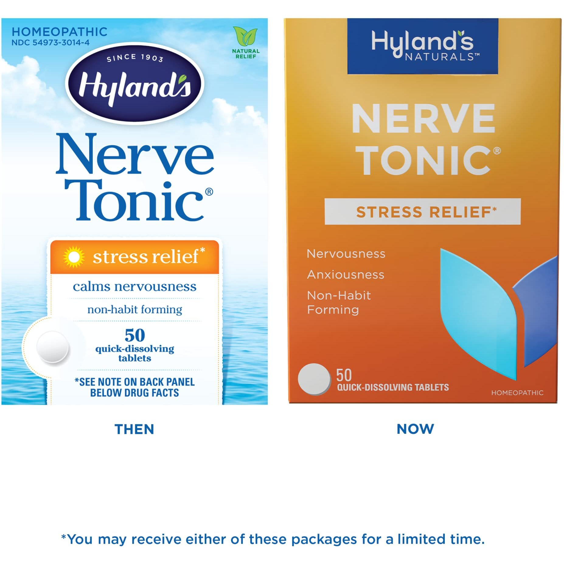 Hylands - Nerve Tonic Tablets - 1 Each-50 Tab(D0102H5465P)