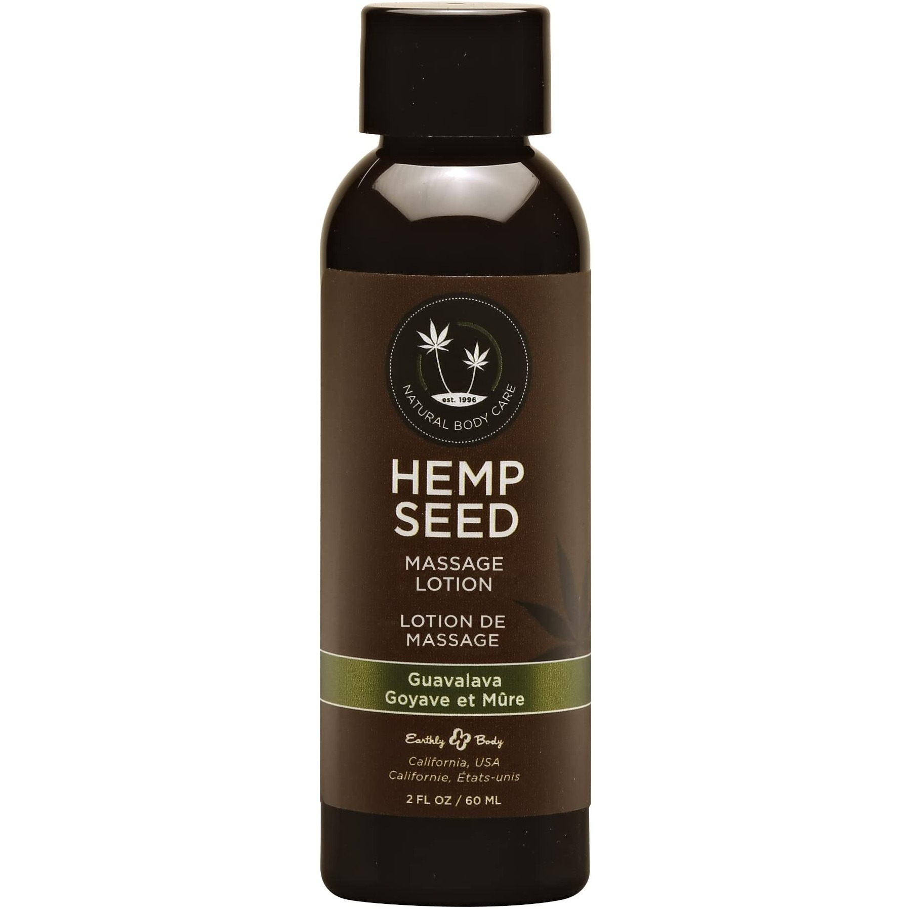 Earthly Body Hemp Seed Massage Lotion Guavalava 2oz(D0102H5Q4BV.)