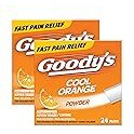Goody's Extra Strength Headache Powder, Cool Orange Flavor Dissolve Packs, 24 Individual Packets (2 Pack)