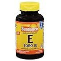 SunDance Vitamins High Potency E 1000 IU, 60 Softgels Each (1)